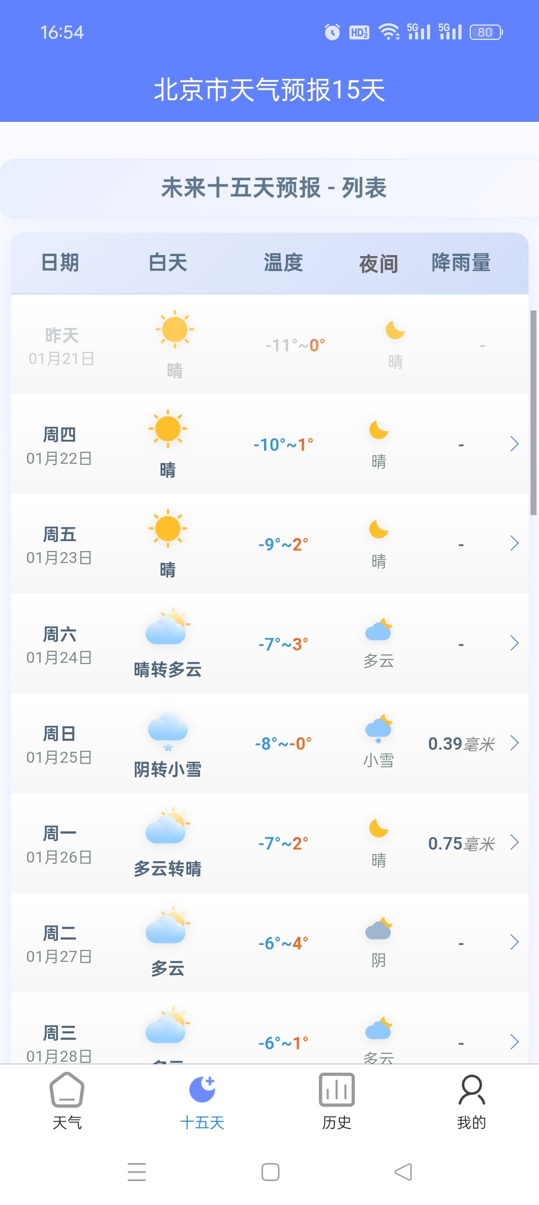 【实用软件】千问天气最新版简洁无广告天气预报精准查询