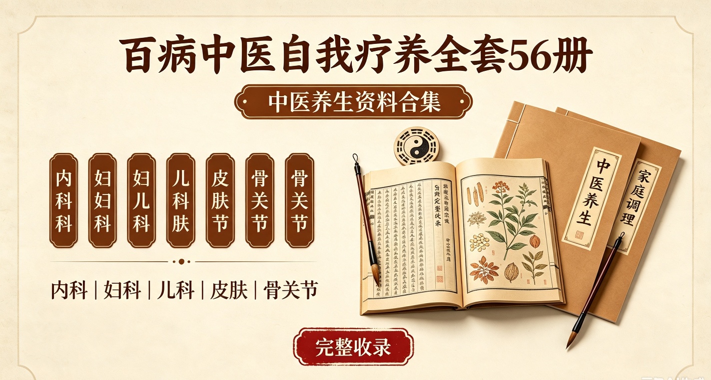 【自学课程】稀缺中医古籍:《百病中医自我疗养》全套56册完整收录 【自学课程】稀缺中医古籍:《百病中医自我疗养》全套56册完整收录